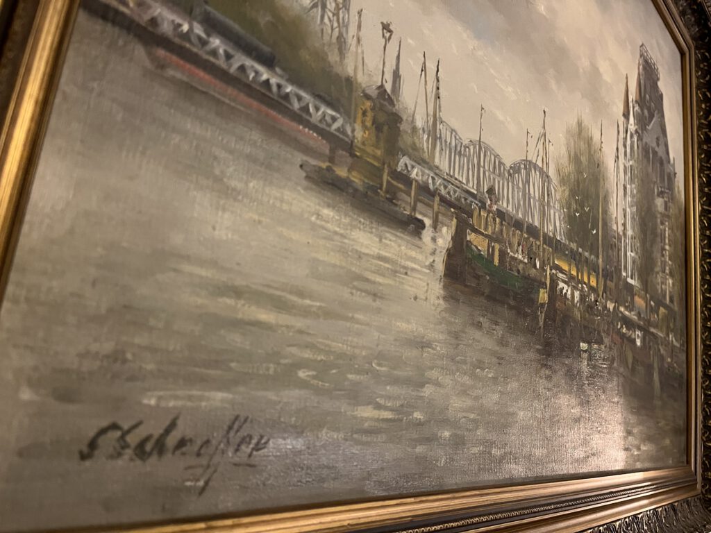 Schilderij het Witte huis, foto 4 van 4