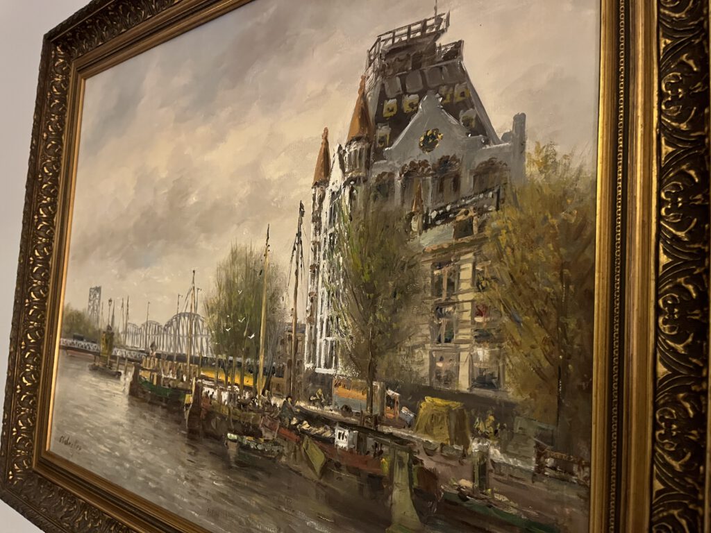 Schilderij het Witte huis, foto 3 van 4