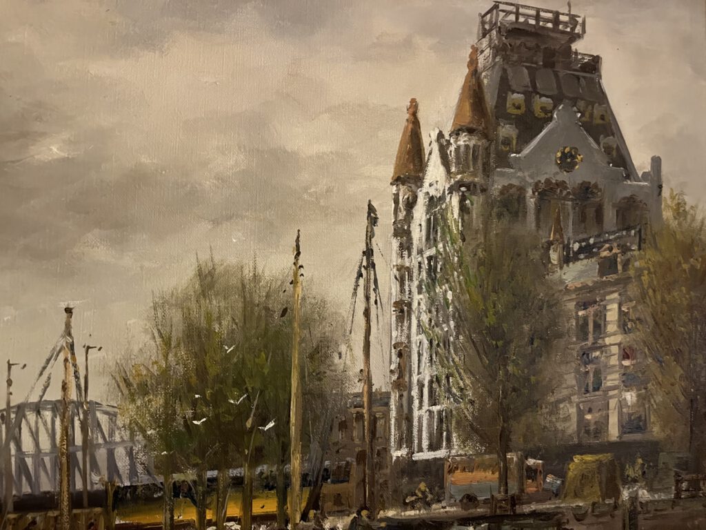 Schilderij het Witte huis, foto 2 van 4