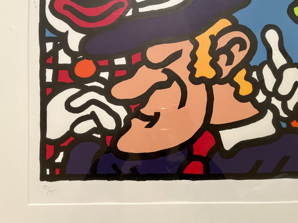 Zeefdruk Hans Booy, foto 3 van 7